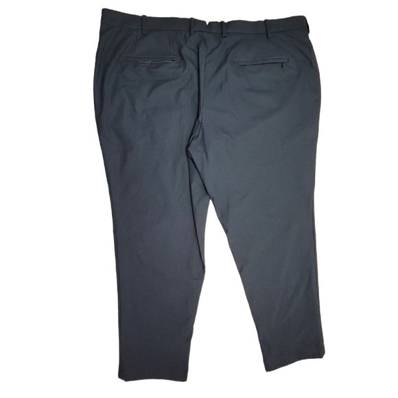 Sene Mens 42X25 Soho Flex Dress Pants Slacks Golf Suit Sport Tech Stretch Black - Picture 2 of 3